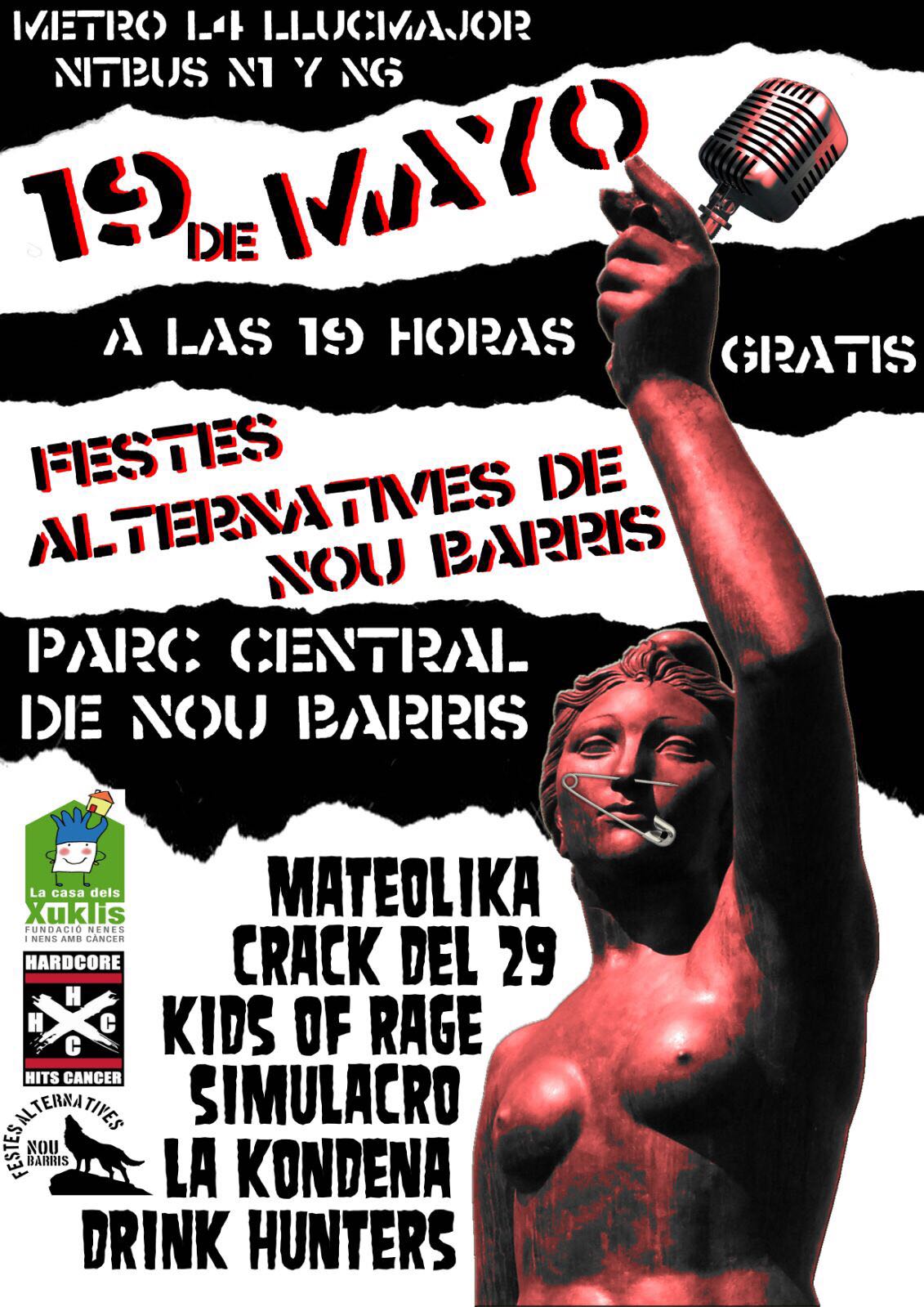 Festes Alternatives de Nou Barris. 19 de Mayo