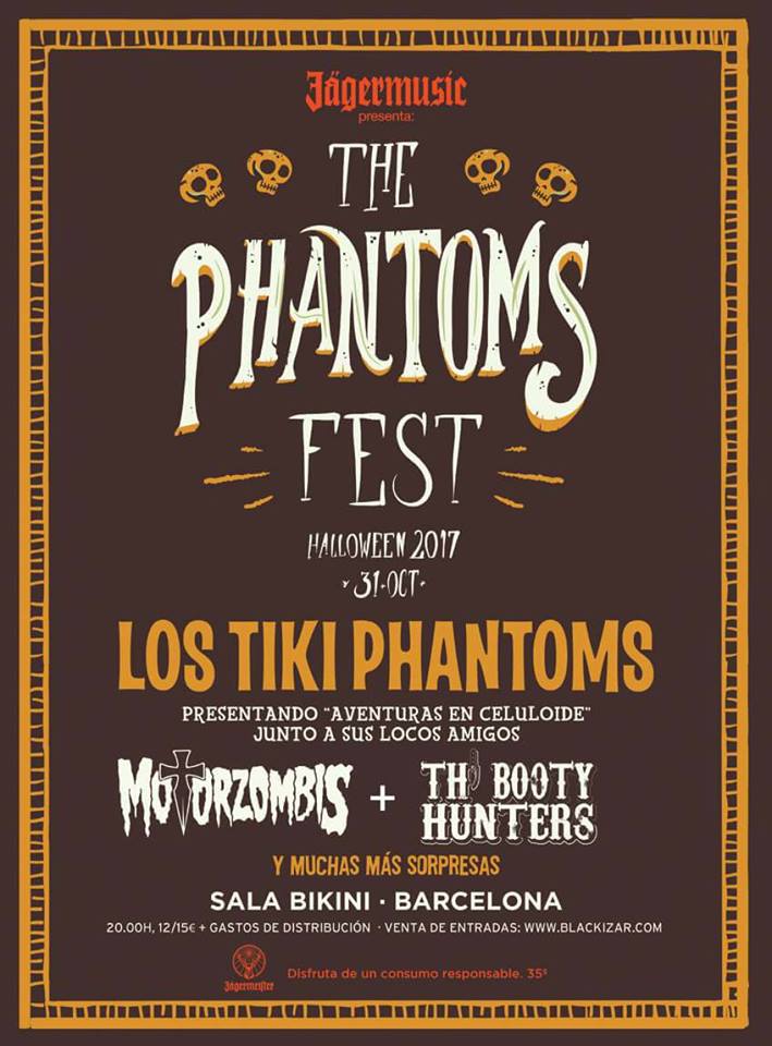 Noche de Halloween, con The Phantoms Fest!!