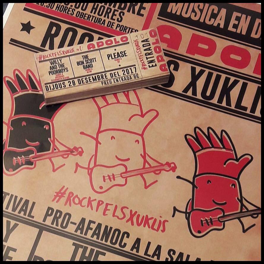 Rock pels Xuklis, 28/12, Barcelona