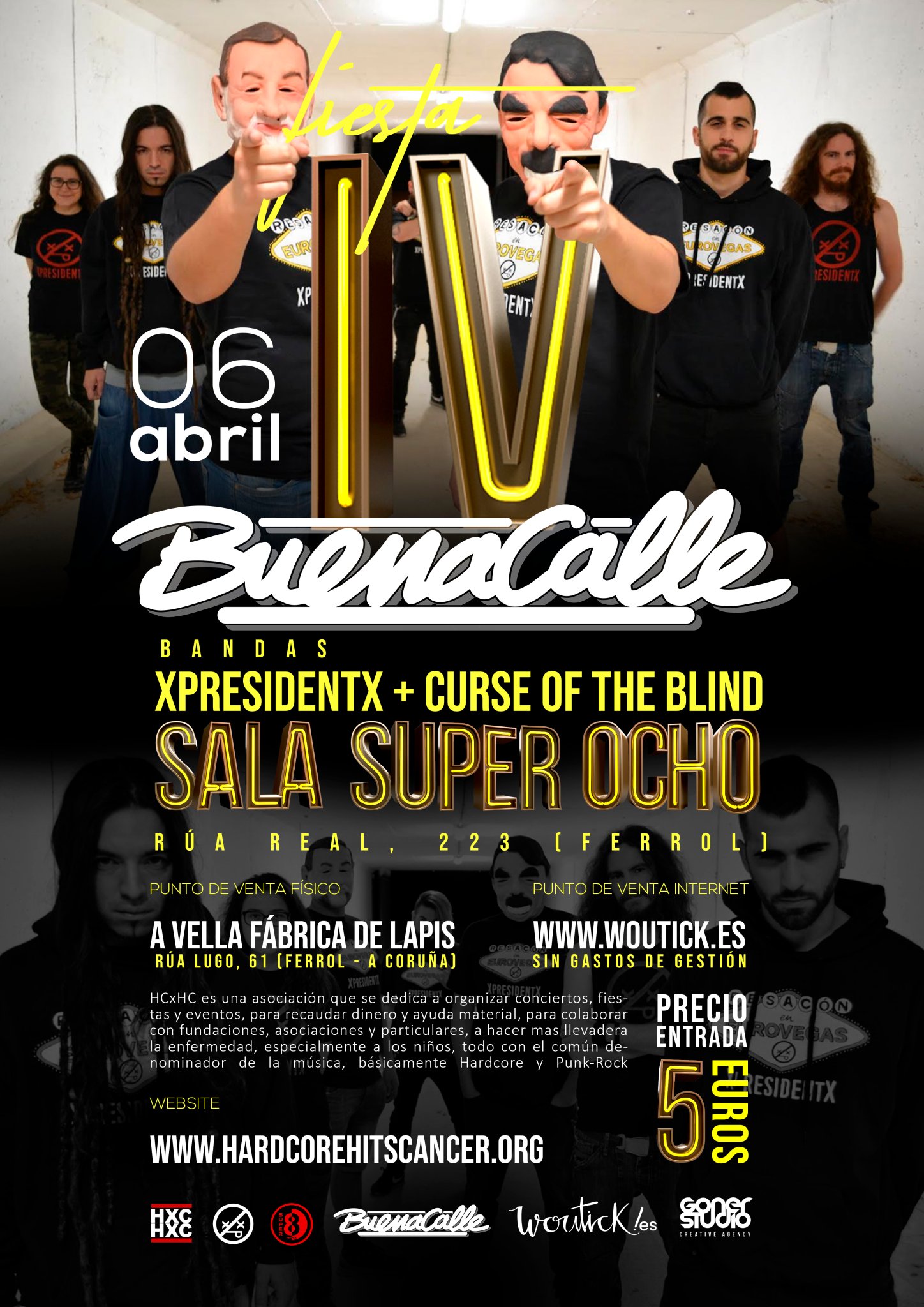 IV Buena Calle festival, benéfico para HCXHC , 06/04/19