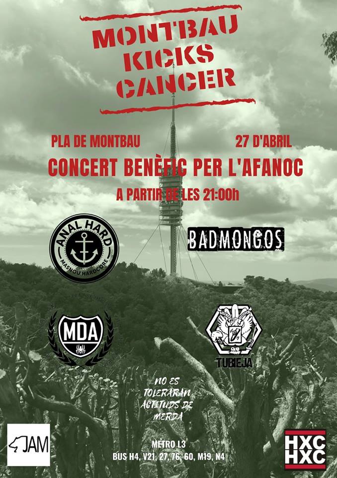 Montbau Kicks Cancer (27/04 Montbau, Barcelona)