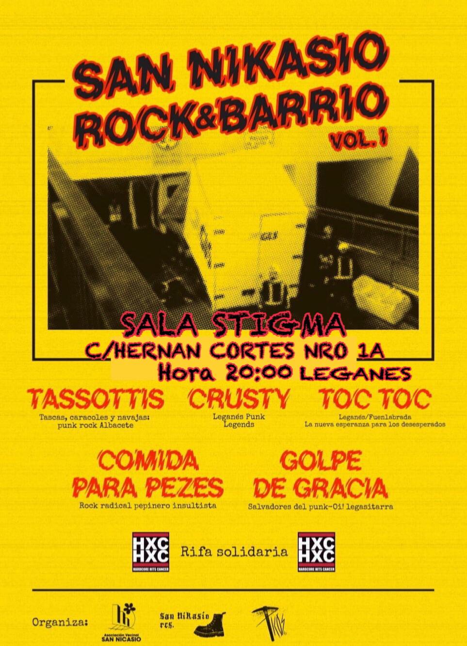 Rock & Barrio, Vol 1 ( Leganés, Madrid.  21/09)