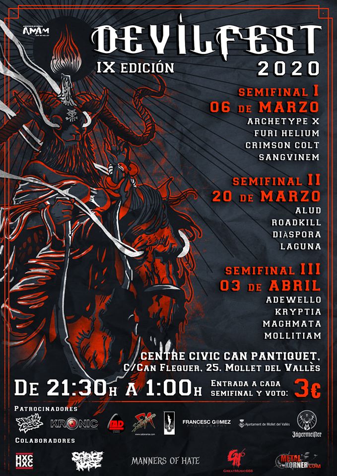 DevilFest 2020 Finales  IX Edición (25/04 BCN)