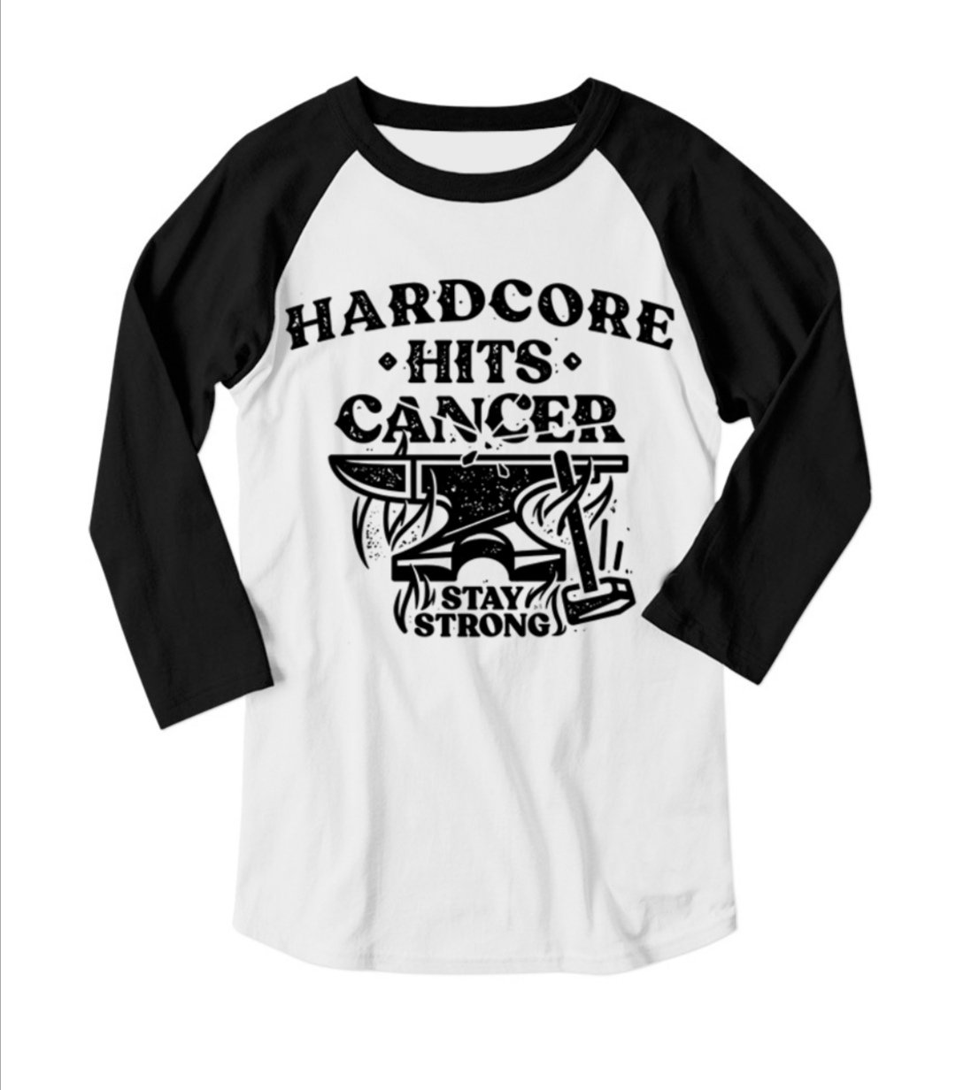 Nueva camiseta: Hardcore Hits Cancer STAY STRONG